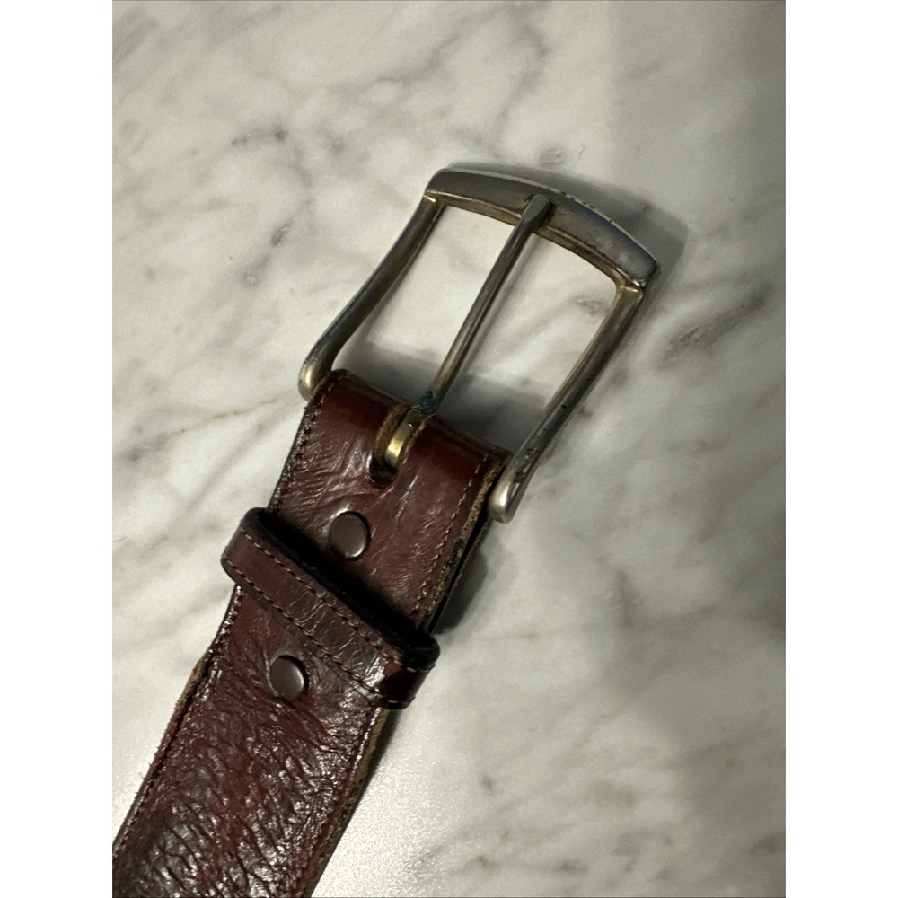 Tony Lama size 38 Genuine eel‎ leather belt - Picture 9 of 16